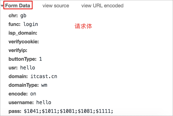 GET请求报文分析